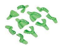 Jenn Plastic Impression Tray - Premium Set - 10 Pcs
