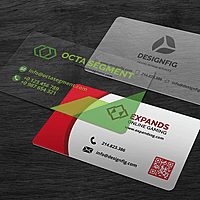 Transparent Business Cards