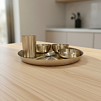 PURE TIN BRONZE PLATE SET 12''