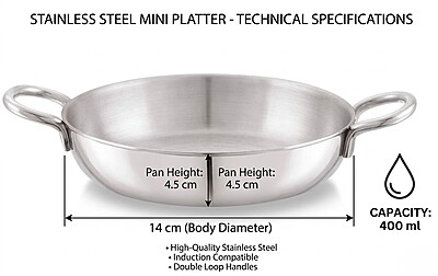 Sonu Baby Chef Stainless Steel Cookware Mini