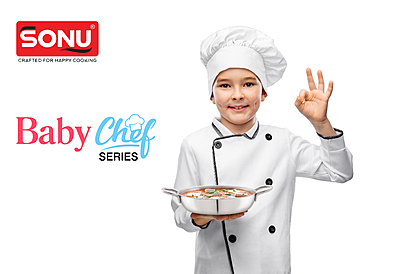 Sonu Baby Chef Stainless Steel Cookware Mini