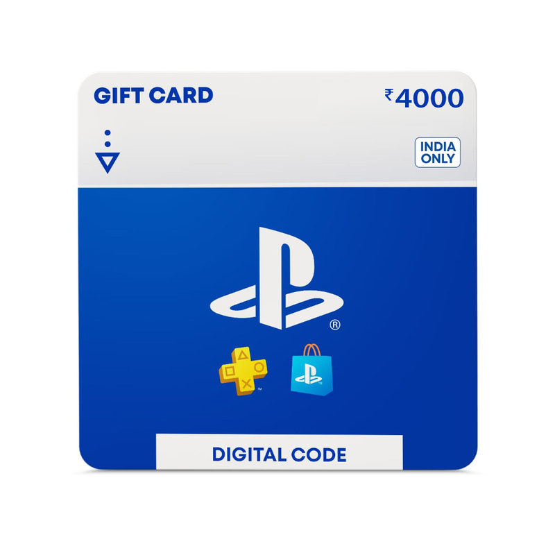 Sony PlayStation Gift Card Rs 4000 (Email Delivery in 1 hour- Digital Voucher Code)