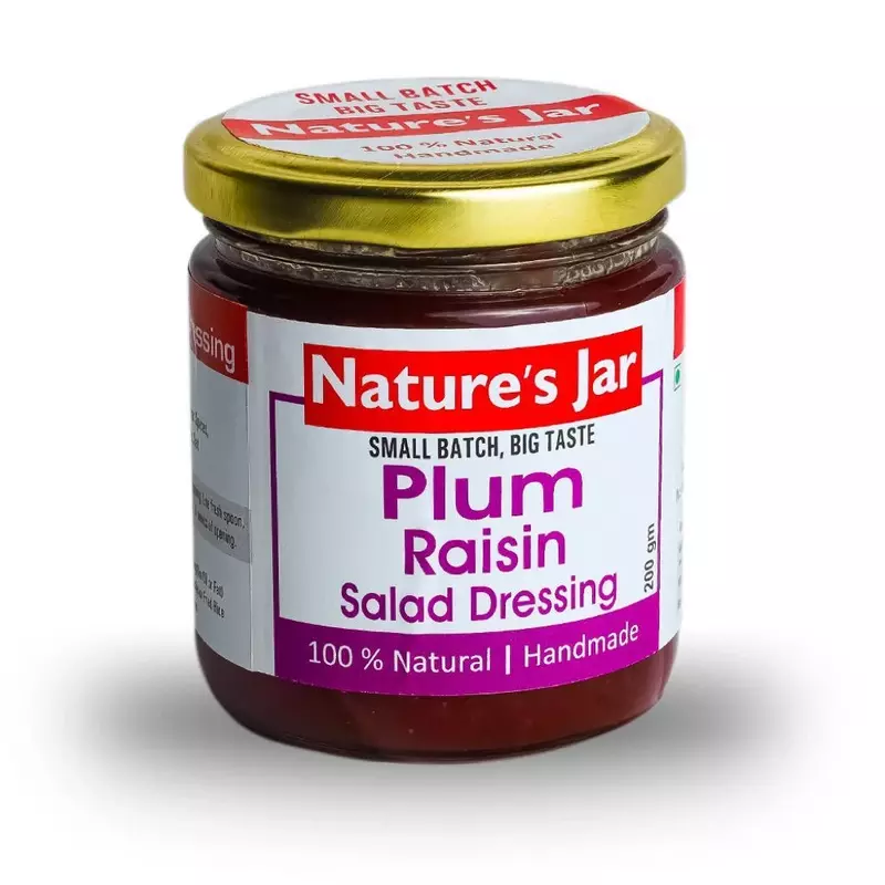 Plum Raisin Salad Dressing - Nature's Jar