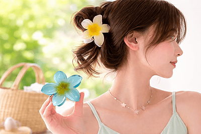 Flower clip Big size(Pack of 6)