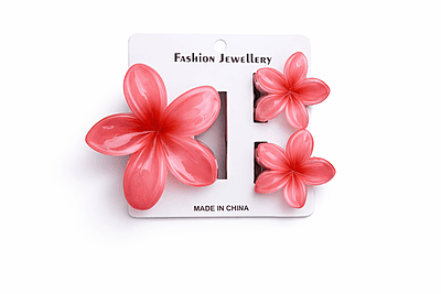 Card Flower clip-3 Card(Pack of 9P