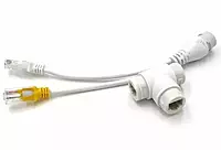 Ip Camera Wire Dc To Rj45 Poe Cable Heavy