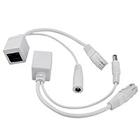 Passive PoE Cable - Power Over Ethernet Injector / Splitter Kit RJ45 DC Power
