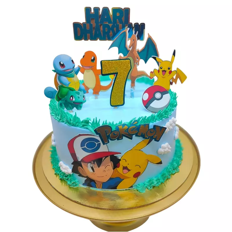 Pokemon Theme Cake