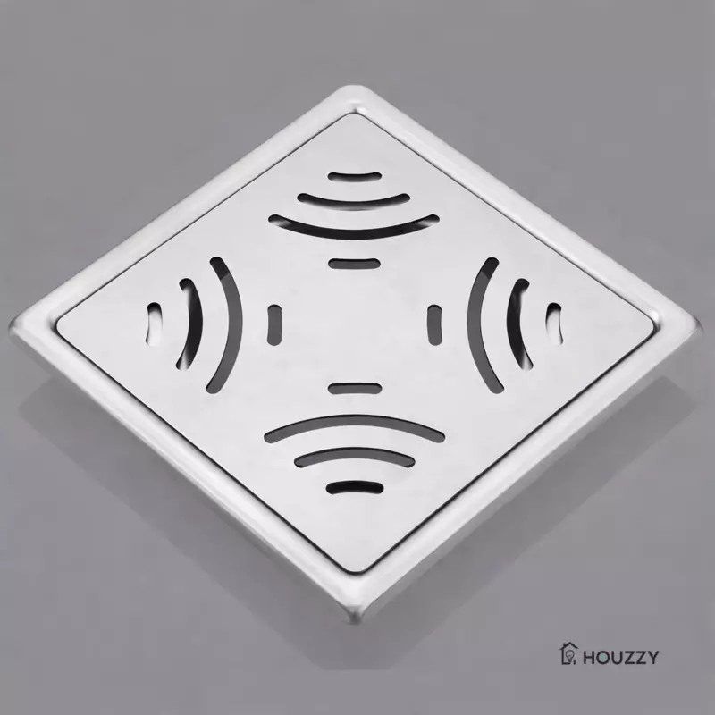 Mercury Square Floor Drain