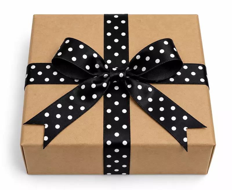 Satin Polka Ribbon - 25 mm-Black-20 Yards