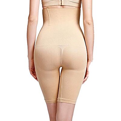 Women Shapewear Butt Lifter Body Shaper Panties Pack of 1 (Colour: Beige) Women Shapewear Butt Lifter Body Shaper Panties Pack of 1 (Colour: Beige)