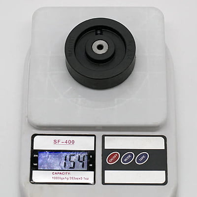 Generic Polypropylene Wheel inculding Hub 3 x 1 in Black (76.2 x 25.4 mm) Generic Polypropylene Wheel inculding Hub 3 x 1 in Black (76.2 x 25.4 mm)