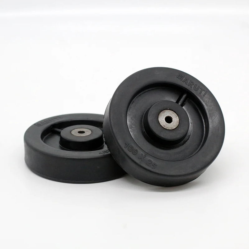 Generic Polypropylene Wheel inculding Hub 4 x 1 in Black (101.6 x 25.4 mm) Generic Polypropylene Wheel inculding Hub 4 x 1 in Black (101.6 x 25.4 mm)