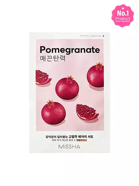 MISSHA AIRY FIT SHEET MASK (POMEGRANATE)