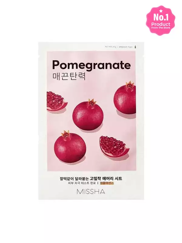 MISSHA AIRY FIT SHEET MASK (POMEGRANATE)