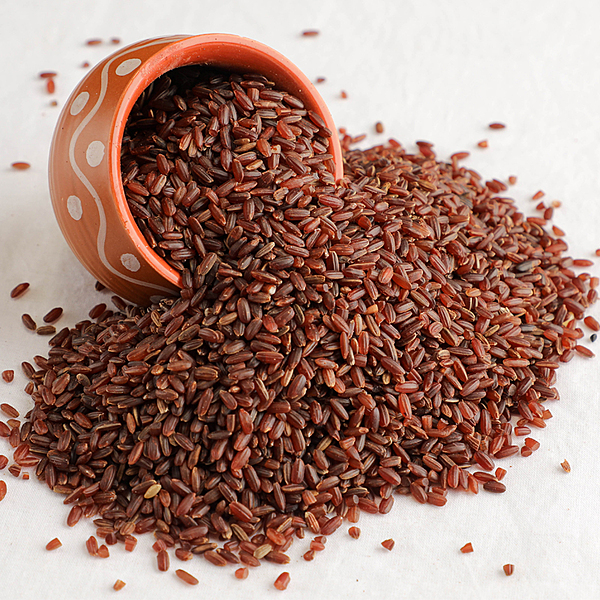 Organic Poongar Rice (Red Rice) - 750 grams