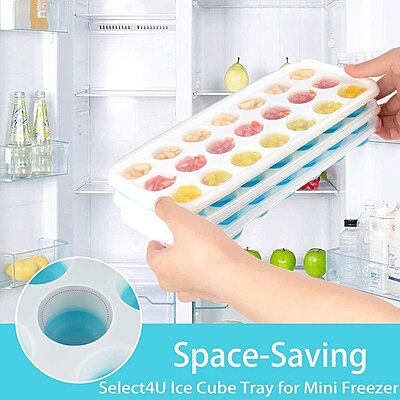 21 Cavity Round Ice Tray Set Pop Up Ice Cube Trays for Freezer with Lid Pack of 2 21 Cavity Round Ice Tray Set Pop Up Ice Cube Trays for Freezer with Lid Pack of 2