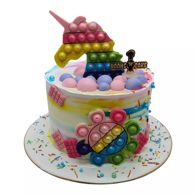Poppet_Chocklate Unicorn shaped