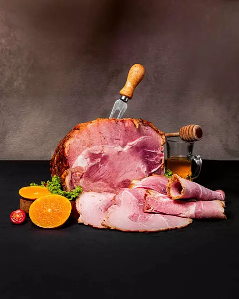 Pork Honey Glazed Ham 250 Gms - Slice Of Pink