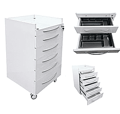 Portable Dialysis Supply Storage Cabinet