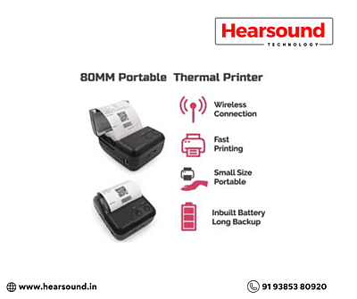 Portable Thermal Printer