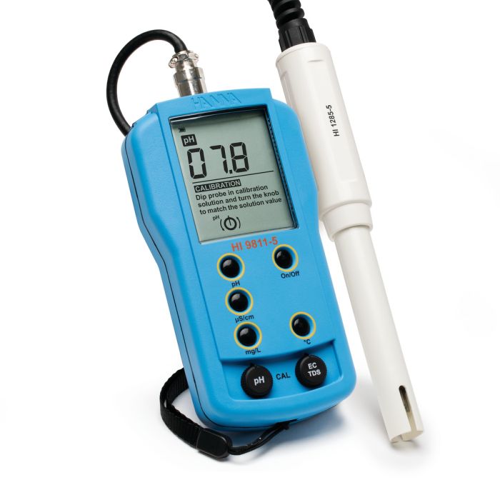Portable pH/EC/TDS/Temperature Meter