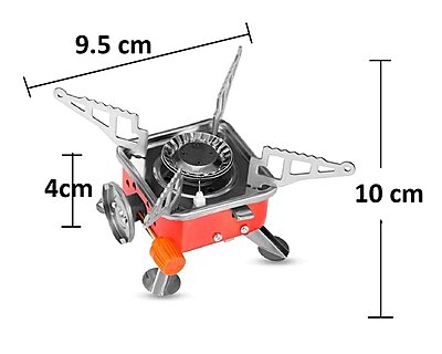 Portable Folding Camping Gas Stove Pack of 1 Portable Folding Camping Gas Stove Pack of 1