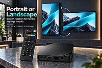H313 RTC 2GB/16GB Android 10 Signage Media Player โ Slim Case, IR Remote, 2.4G Wi-Fi, OEM Boot Logo H313 RTC 2GB/16GB Android 10 Signage Media Player โ Slim Case, IR Remote, 2.4G Wi-Fi, OEM Boot Logo