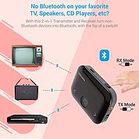 Portronics Auto 14 2-in-1 Bluetooth Transmitter & Receiver Adaptor Portronics Auto 14 2-in-1 Bluetooth Transmitter & Receiver Adaptor