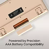 Portronics Bubble Dock 2.0 Wireless Keyboard with Bluetooth + 2.4 GHz USB Receiver, Height Adjustment, Multimedia Hotkeys, Dedicated Co-Pilot Key, for Laptop, PC, Smartphone, Tablet Portronics Bubble Dock 2.0 Wireless Keyboard with Bluetooth + 2.4 GHz USB Receiver, Height Adjustment, Multimedia Hotkeys, Dedicated Co-Pilot Key, for Laptop, PC, Smartphone, Tablet