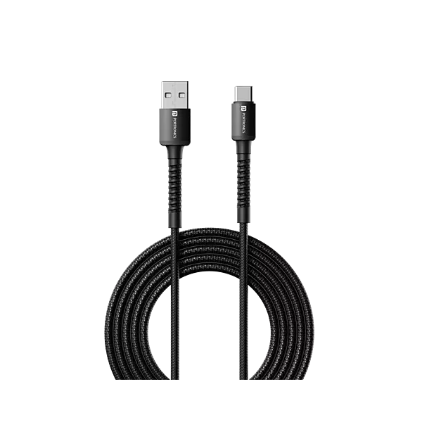 Portronics Konnect X (USB -A to Type C Cable) with (3.0A Max Output)