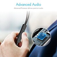 Portronics Conch 204 In-Ear Headphones with Mic, Noise Isolation, Bass, Comfortable Fit (BLACK) Portronics Conch 204 In-Ear Headphones with Mic, Noise Isolation, Bass, Comfortable Fit (BLACK)