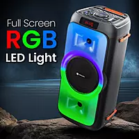 Iron Beats III Party Speaker with Karaoke Mic | Bluetooth 5.3| 1 Year Warranty