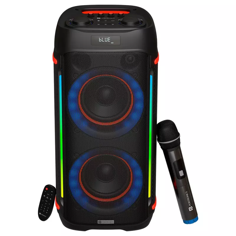 Iron Beats IV Party Speaker | RGB LED Lights | 1 Year Warranty