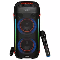 Portronics Iron Beats Wireless Bluetooth Party Speaker – 250W Output| BT 5.3 | Black