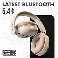 POR 3262 Muffs M6 Wireless Headphones – Bluetooth 5.4 | AUX Support | 40H Playtime | Dual Pairing
