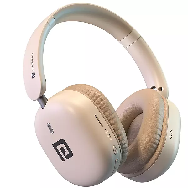 POR 3262 Muffs M6 Wireless Headphones – Bluetooth 5.4 | AUX Support | 40H Playtime | Dual Pairing