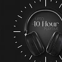 POR 3261 Muffs M6 Wireless Headphones – Bluetooth 5.4  AUX Support  40H Playtime  Dual Pairing