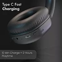 POR 3261 Muffs M6 Wireless Headphones – Bluetooth 5.4  AUX Support  40H Playtime  Dual Pairing