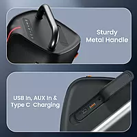 Nebula X Wireless Karaoke Microphone – Up to 6 Hours Playtime |1 Year Warranty