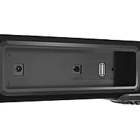 POR 1605 Sound Slick 4 Soundbar – 120W | Built-in Subwoofer | Bluetooth, USB, AUX, Optical| Black