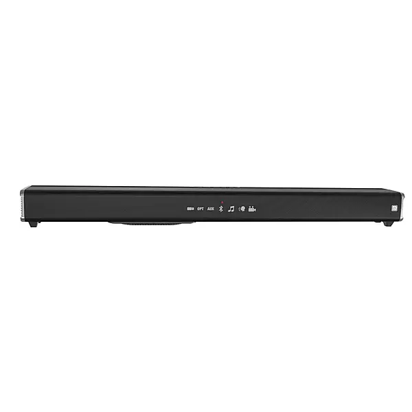 POR 1605 Sound Slick 4 Soundbar – 120W | Built-in Subwoofer | Bluetooth, USB, AUX, Optical| Black