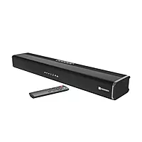 POR 1675 Sound Slick 5 Soundbar – 80W Remote Control Bluetooth, USB, AUX AC Input Black