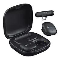 VlogMate One Wireless Microphone – Dual Mic Setup | Type-C Input | Long Battery Playback
