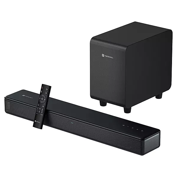 POR 2929 Sound Slick X Soundbar – 250W  Subwoofer  Bluetooth, USB, HDMI, Optical, AUX  Black