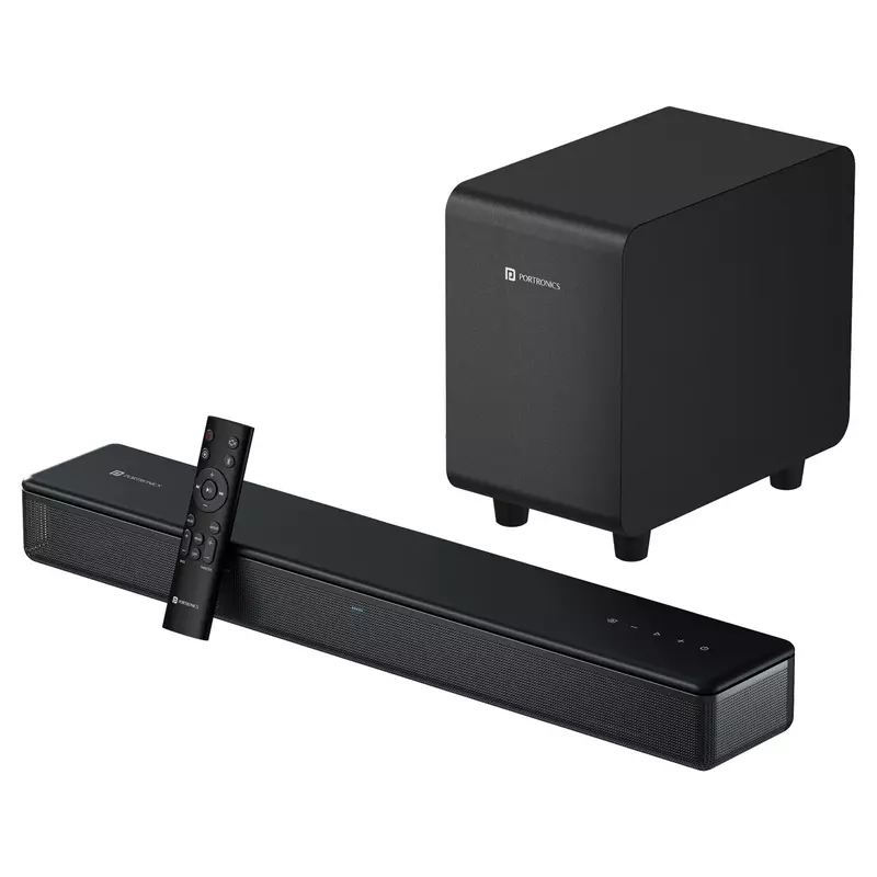 POR 2929 Sound Slick X Soundbar – 250W Subwoofer Bluetooth, USB, HDMI, Optical, AUX Black