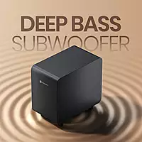 POR 2929 Sound Slick X Soundbar – 250W Subwoofer Bluetooth, USB, HDMI, Optical, AUX Black