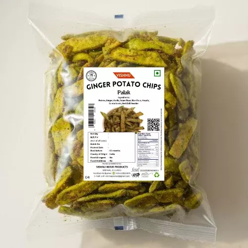 Ginger Potato Chips