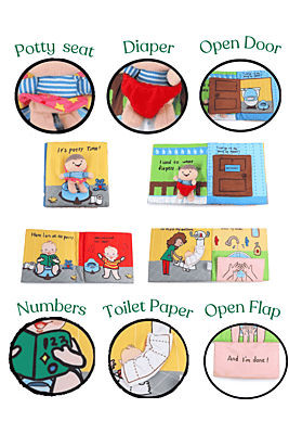 Quiet Book - It's Potty Time Quiet Book - It's Potty Time
