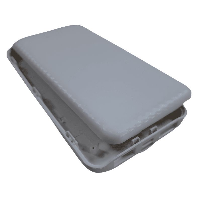 Power Bank Housing with Dual USB Output, Micro & Type-C Input, Not a power bank only Case (White) Power Bank Housing with Dual USB Output, Micro & Type-C Input, Not a power bank only Case (White)